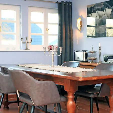 Ferienwohnung Im Blauen Haus Аренсхоп Экстерьер фото