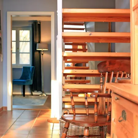 Ferienwohnung Im Blauen Haus Аренсхоп Экстерьер фото